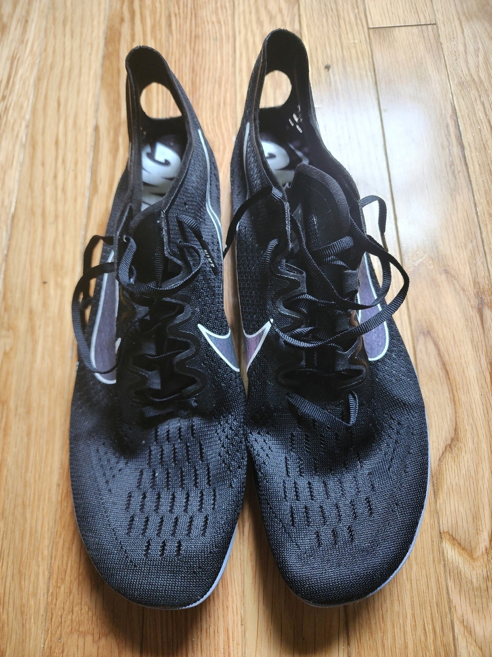 Nike Zoom Mutumbo 3 Biking Shoes Nwob Sz 14 Blk/Silver